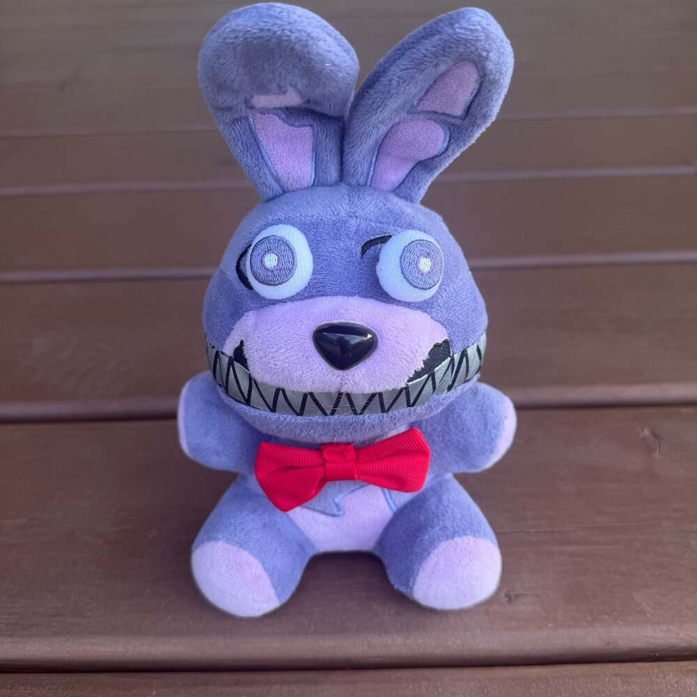 Five Nights at Freddy's Nightmare Bonnie 2016 Purple Rabbit Plush Toy